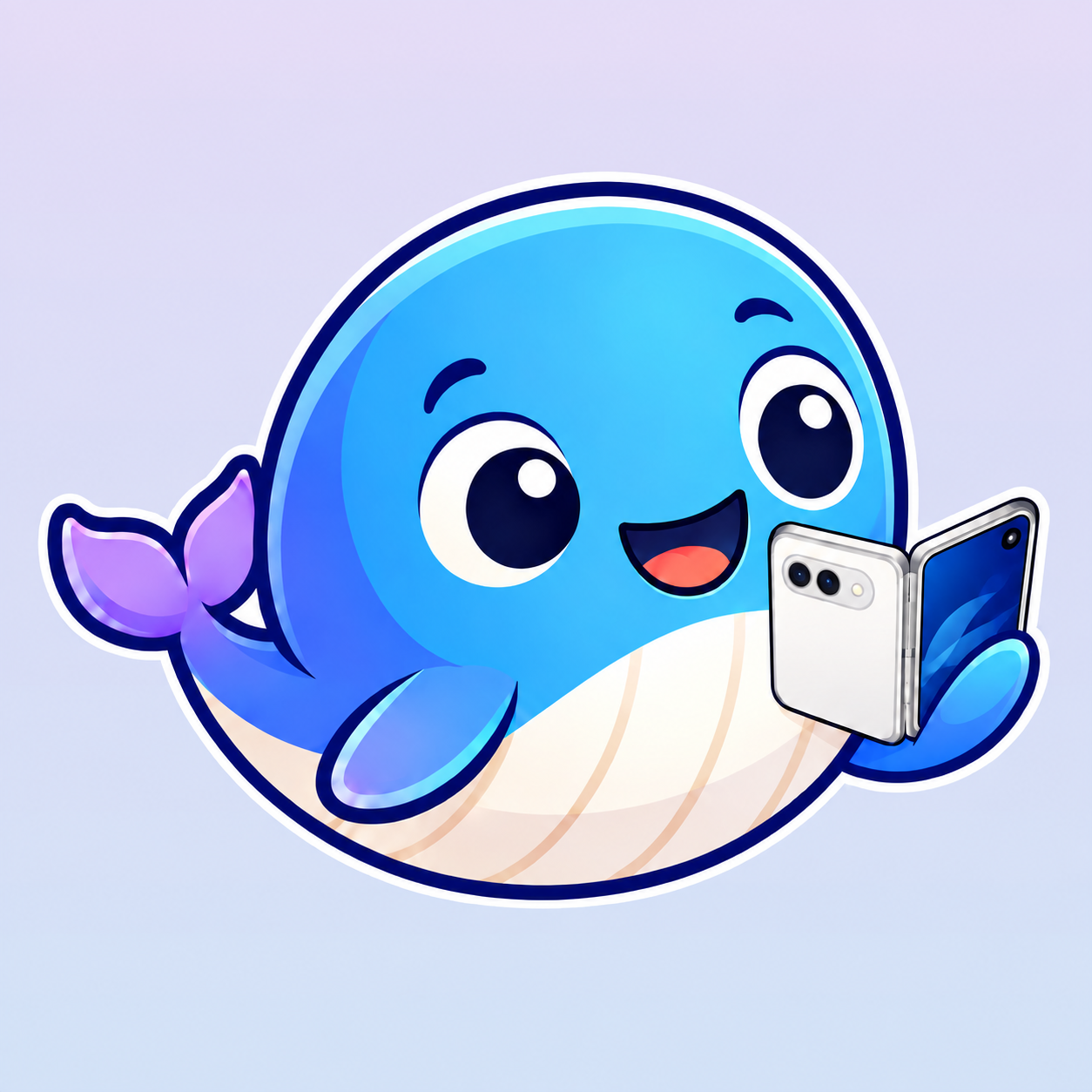 iPhone Duo special whale